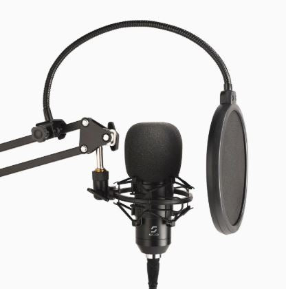Podcast & Youtube USB Microphone, Podcast Streaming Microphone, Condenser Microphone, Gaming USB Condenser Microphone, Streamer USB Microphone Kit