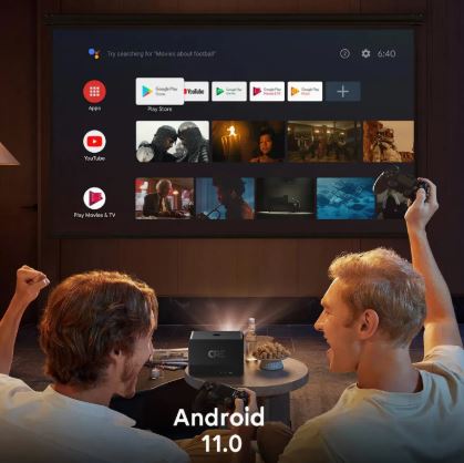 Cr67 Home Theater Smart Projector Full HD Android WiFi Portable LCD 4K LED Video Home Cinema Projectors
